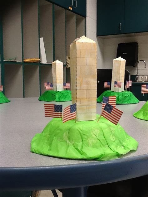 Washington Monument Craft | Second Grade | Pinterest | Monuments