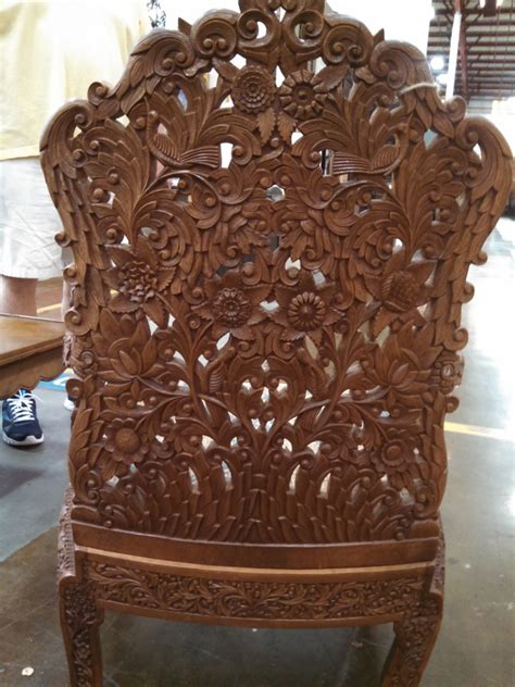 identifying ornate carved furniture set  antique
