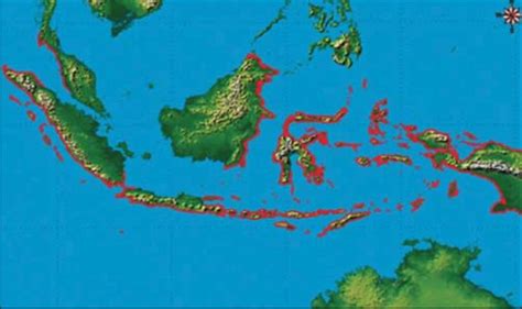 Gambar Peta Rawan Tsunami Indonesia Sumber Bmkg Kabupaten