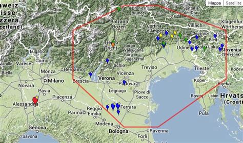 Cartina Dellitalia Nord Est Tomveelers
