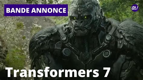 TRANSFORMERS Rise Of The Beasts 2023 BANDE ANNONCE Science