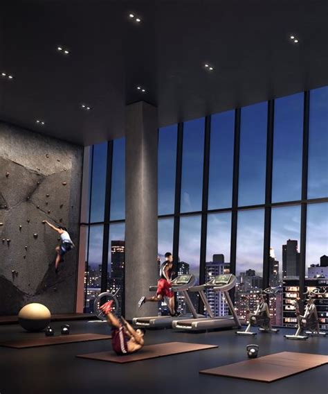 A Look Inside New Yorks Most Luxurious Gyms And Fitness Centers Home Gym Design Luxurious