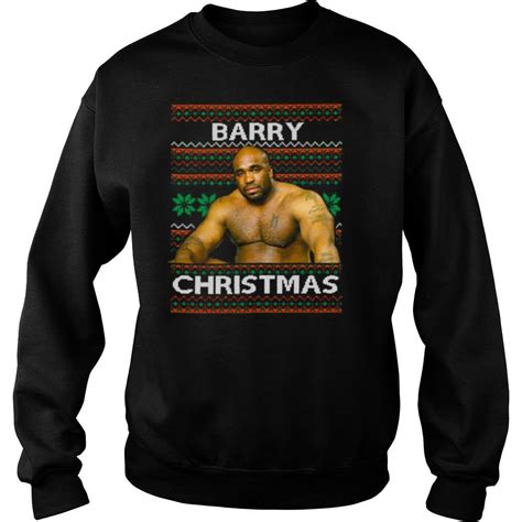 Barry Sitting On A Bed Meme Ugly Christmas Shirt Teefefe