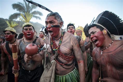 Povos Indígenas Atualmente Quebre Estereótipos Fundo Brasil