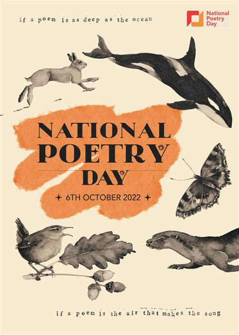 What Are You Doing For National Poetry Day On 6th October Bernard Young Poet
