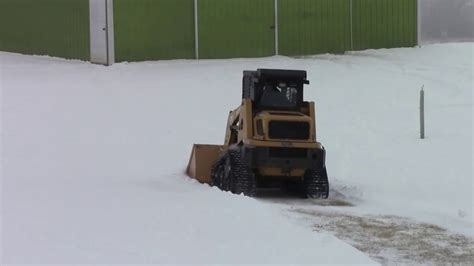 Moving Snow With Asv Rc60 Youtube
