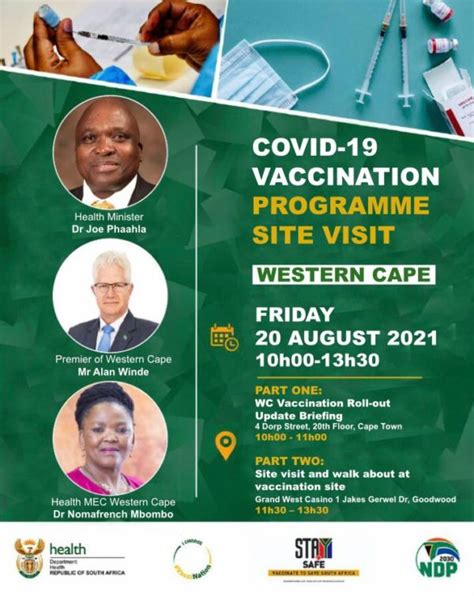 Covid 19 Vaccination Western Cape Site Visit Sa Corona Virus Online