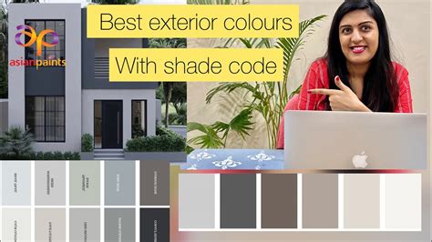 Asian Paints Colour Guide Ideas For Exterior House Painting With Shade