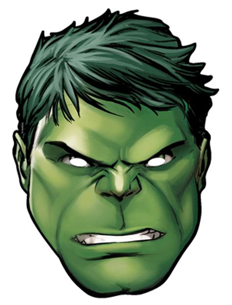 Printable Hulk Face Printable World Holiday