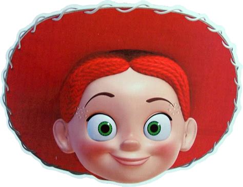 Toy Story Jessie Card Face Mask Gorros Máscaras Y Accesorios Para Fiestas Artículos De Fiesta