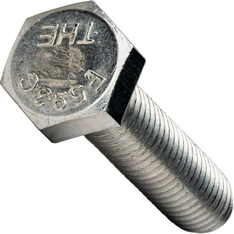 10 32 X 12 Hex Head Tap Bolts Fully Threaded Stainless