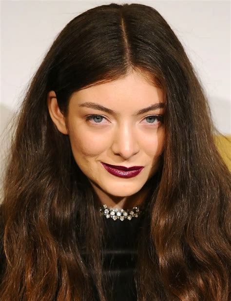 Lorde said primal scream were the spiritual forebears of the song. Lorde Lip: The Exact Lip Colour Lorde Wore at the 2014 ...