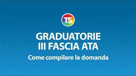 Domanda Ata 2021 Graduatorie Ata Terza Fascia 2021 Anche Chi è Già