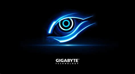 Gigabyte Blue Eye Gigabyte Logo Computers Hardware Gigabyte Eye
