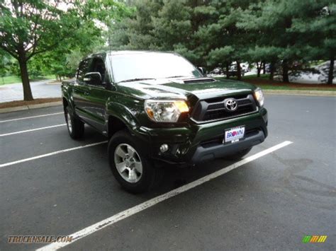 2012 Toyota Tacoma V6 Trd Sport Double Cab 4x4 In Spruce Green Mica