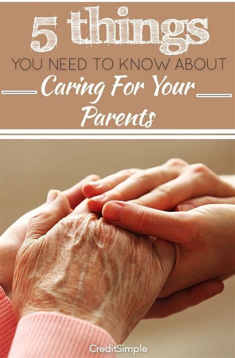 5 Things You Need To Know About Caregiving For Your Parents Elderly