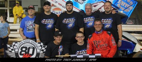 Danny Dietrich Robs Dylan Cisney Of First Williams Grove Sprint Car Win