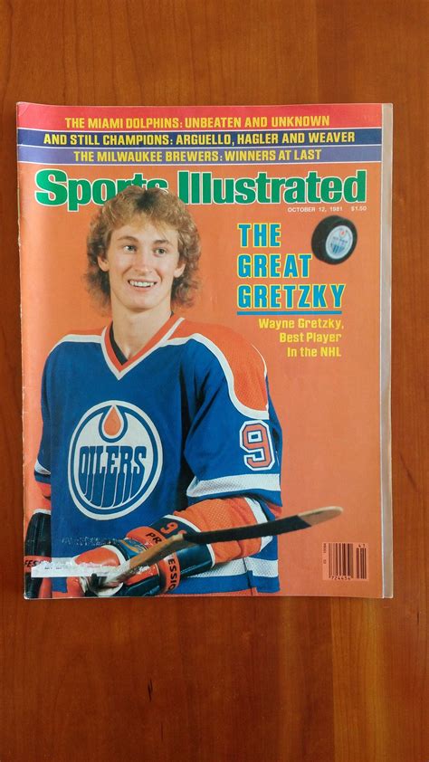 8 Wayne Gretzky Covers Of Sports Illustrated Collectible Issues Wayne