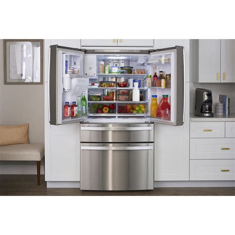 The included interior light makes grabbing a a cool refreshing drink, quick and easy. Kenmore Elite 72795 29.5 cu. ft. 4-Door French Door ...