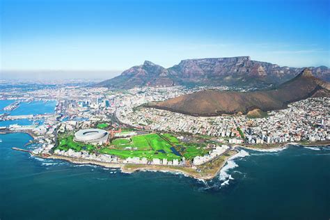 Aerial View Of Cape Town South Africa Photograph By Rob Hammer
