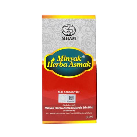 We did not find results for: Minyak Herba Asmak Mujarab Original 30ML | AsmakGo