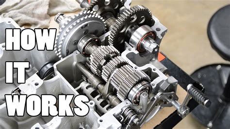 How A Motorcycle Transmission Works YouTube