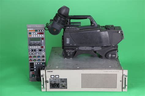 Sony Hdc 1500 23 Multi Format Fiber Studio Camera System Used Video