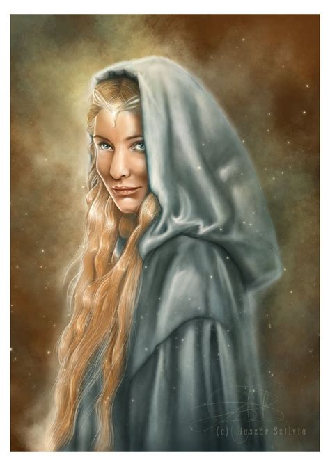 galadriel picture big by szilvia huszár szilviah lotr art lord of the rings lotr elves