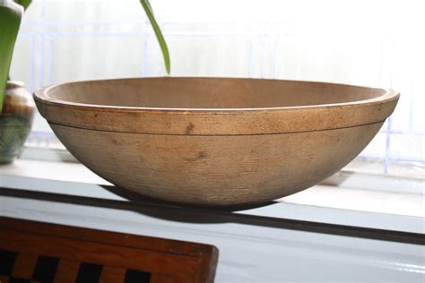 10 Large Wooden Dough Bowl