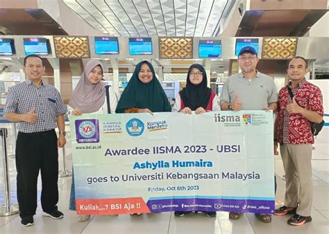 kui universitas bsi dampingi awardee iisma 2023 ke universiti kebangsaan malaysia bsi news