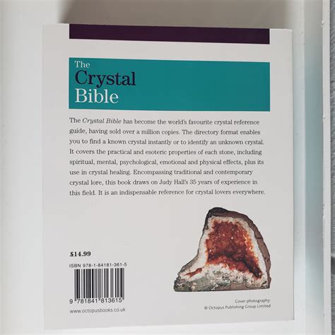 Energy Crystals The Crystal Bible Vol 1 By Judy Hall