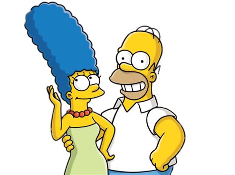 Homer And Marge Simpson Transparent Png Stickpng