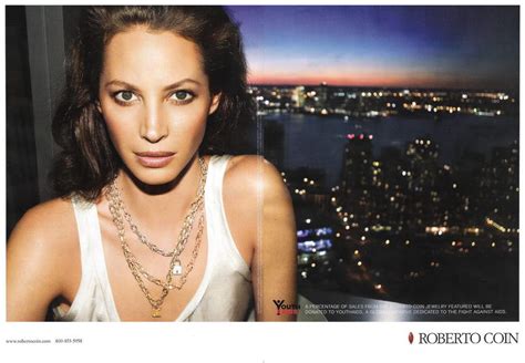 Christy Turlington For Roberto Coin Ad Campaign Stylefrizz