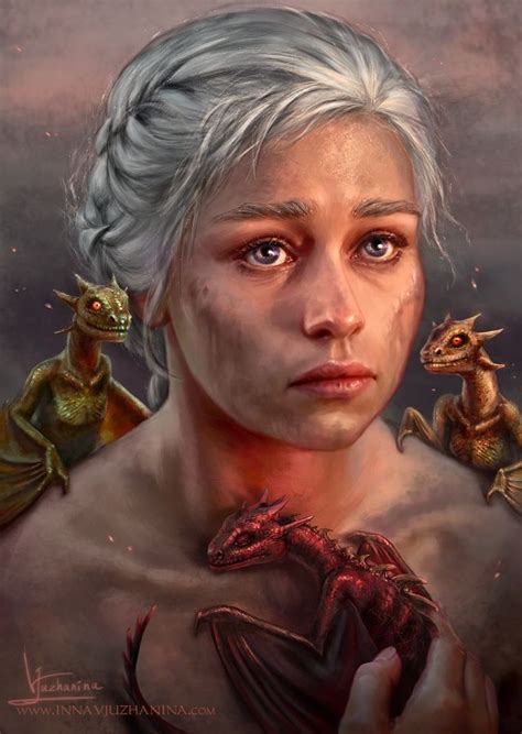 Mother Of Dragons By Inna Vjuzhanina On Deviantart In 2020 Targaryen