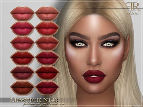 Frs Lipstick N146 By Fashionroyaltysims At Tsr Sims 4 Updates