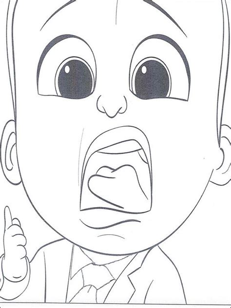 Boss Baby Coloring Pages 10 Coloring Pages For Kids Pinterest