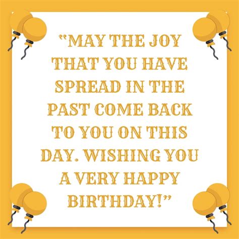 Premium Vector Happy Birthday Wishes Background In Yellow Color
