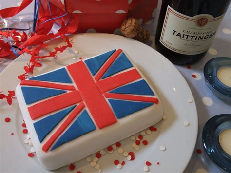 Union Jack Uk Gb Flag Celebration Cake Great British Celebration