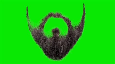 wigs hair mustache beard green screen footages youtube