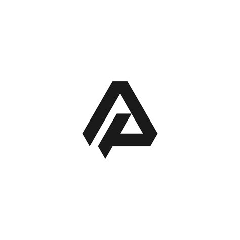 Letter Ap Monogram Logo Design Vector Template 9190910 Vector Art At