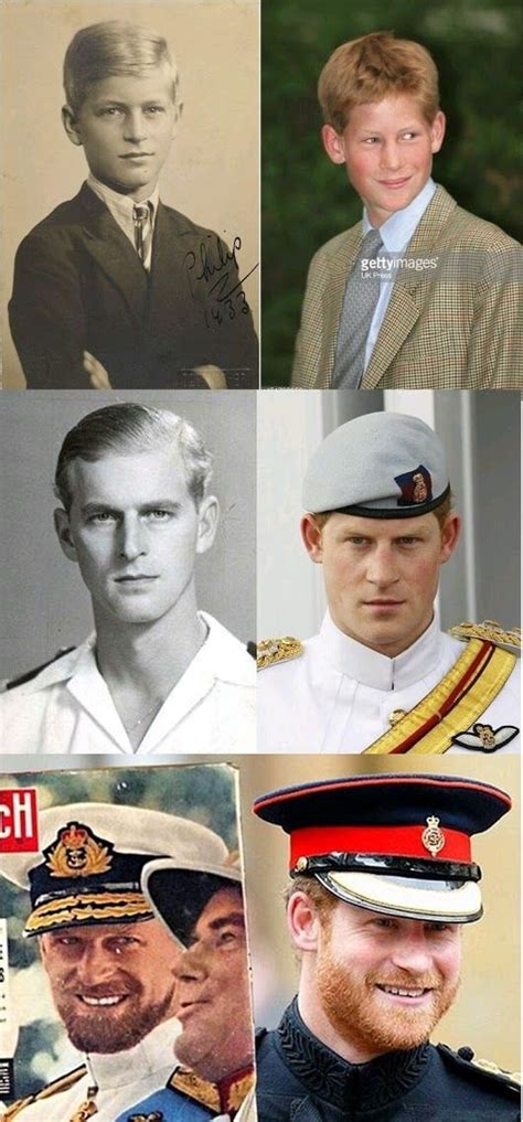 He said his father and brother, prince william, were trapped in their roles and couldn't leave. Princes Philip, Charles and William all look a lot alike ...