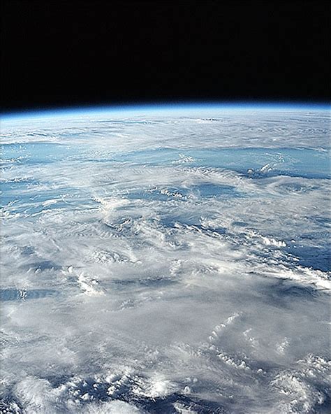 Earth From Orbit Nasa Photo Print For Sale