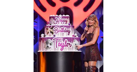Taylor Swift Gets A Cake For 30th Birthday At Jingle Ball Popsugar