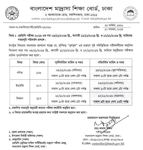Junior School Certificate Jsc And Junior Dakhil Certificate Jdc Exam