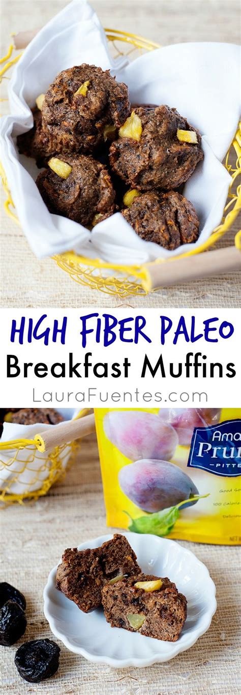 Eating plenty of fiber has numerous health benefits. High Fiber Paleo Breakfast Muffins | Recipe | Paleo ...