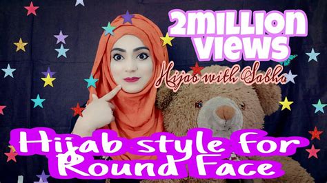 most requested easy modern hijab style for round face without cap 2018 islamic wear youtube