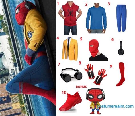 Dress Like Spider Man Homecoming Costume Us Uk Canada Diy Hot Sex Picture