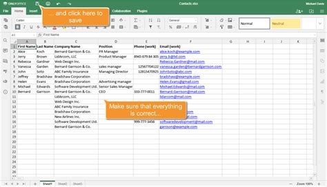 Creating Csv Files Onlyoffice
