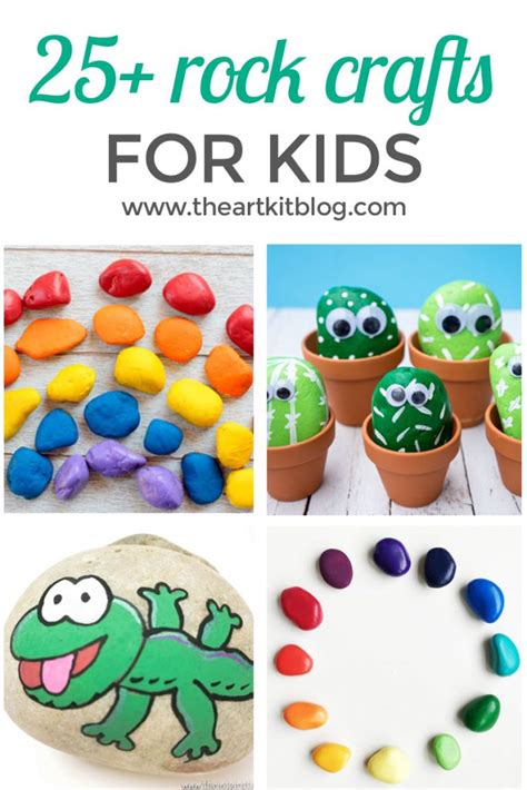 25 Fun Rock Painting Ideas For Kids The Art Kit