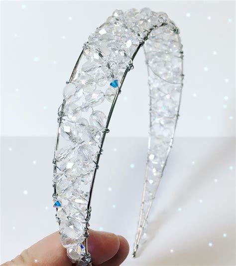 Ice Queen Tiara In 2022 Diy Tiara Diy Hair Accessories Hair Jewelry